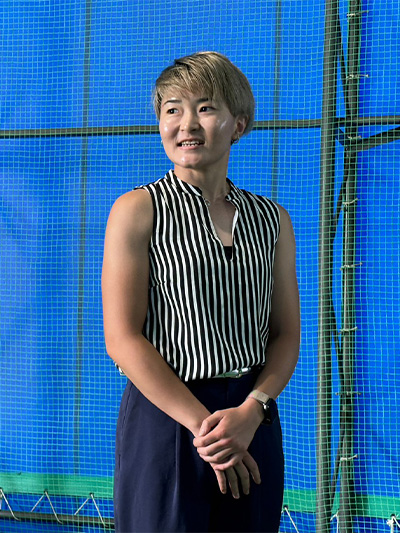 松田恵里選手　いわき工場来社