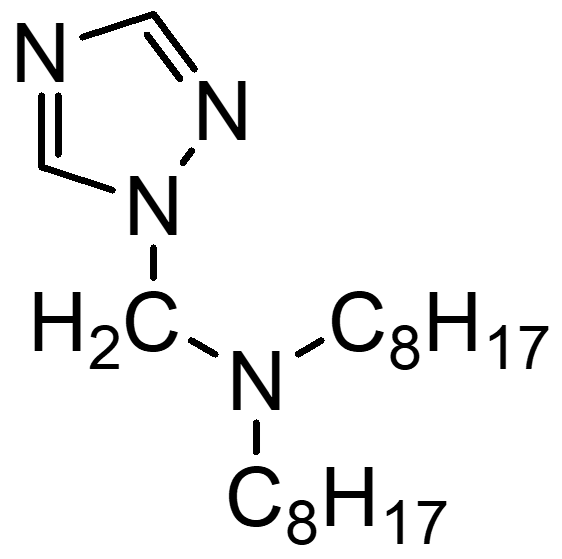 TA-LX：1-ビス(2-エチルヘキシル)アミノメチル-1,2,4-トリアゾール