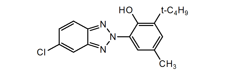 JF-79：2-(2'-ヒドロキシ-3'-tert-ブチル-5'-メチルフェニル)-5-クロロベンゾトリアゾール