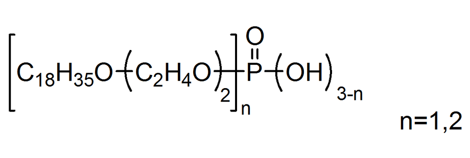 オレイルEO2アシッドホスフェート：ジエチレングリコールモノオレイルエーテルアシッドホスフェート