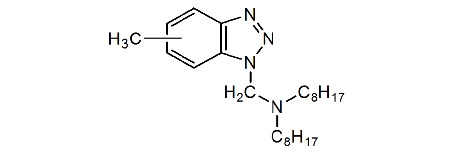 TT-LX：1-[N,N-bis(2-ethylhexyl)aminomethyl]methylbenzotriazole